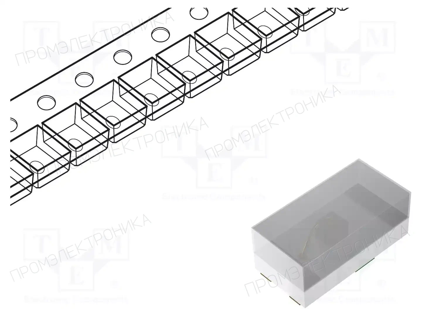 Inolux IN-S42ATR — Светодиоды SMD цветные