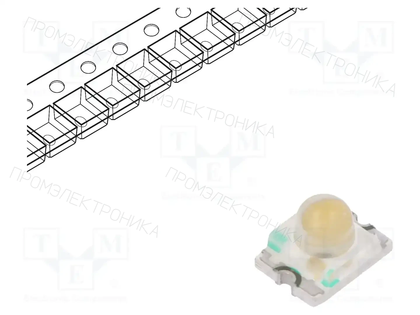 KINGBRIGHT ELECTRONIC KPD-3224SECK — Светодиоды SMD цветные