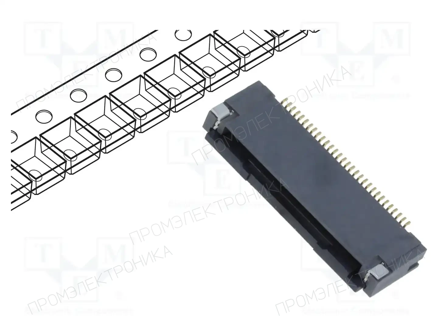 HIROSE FH28K-30S-0.5SH — Разъeмы FFC/FPC растр 0,5мм