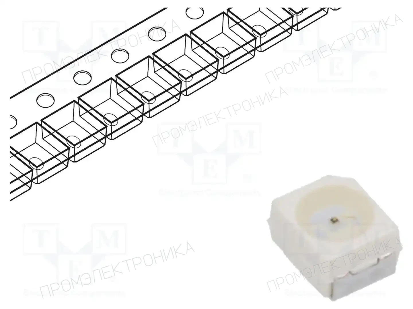 ams OSRAM LG T67K-H2K2-24-0-2-R18-Z — Светодиоды SMD цветные