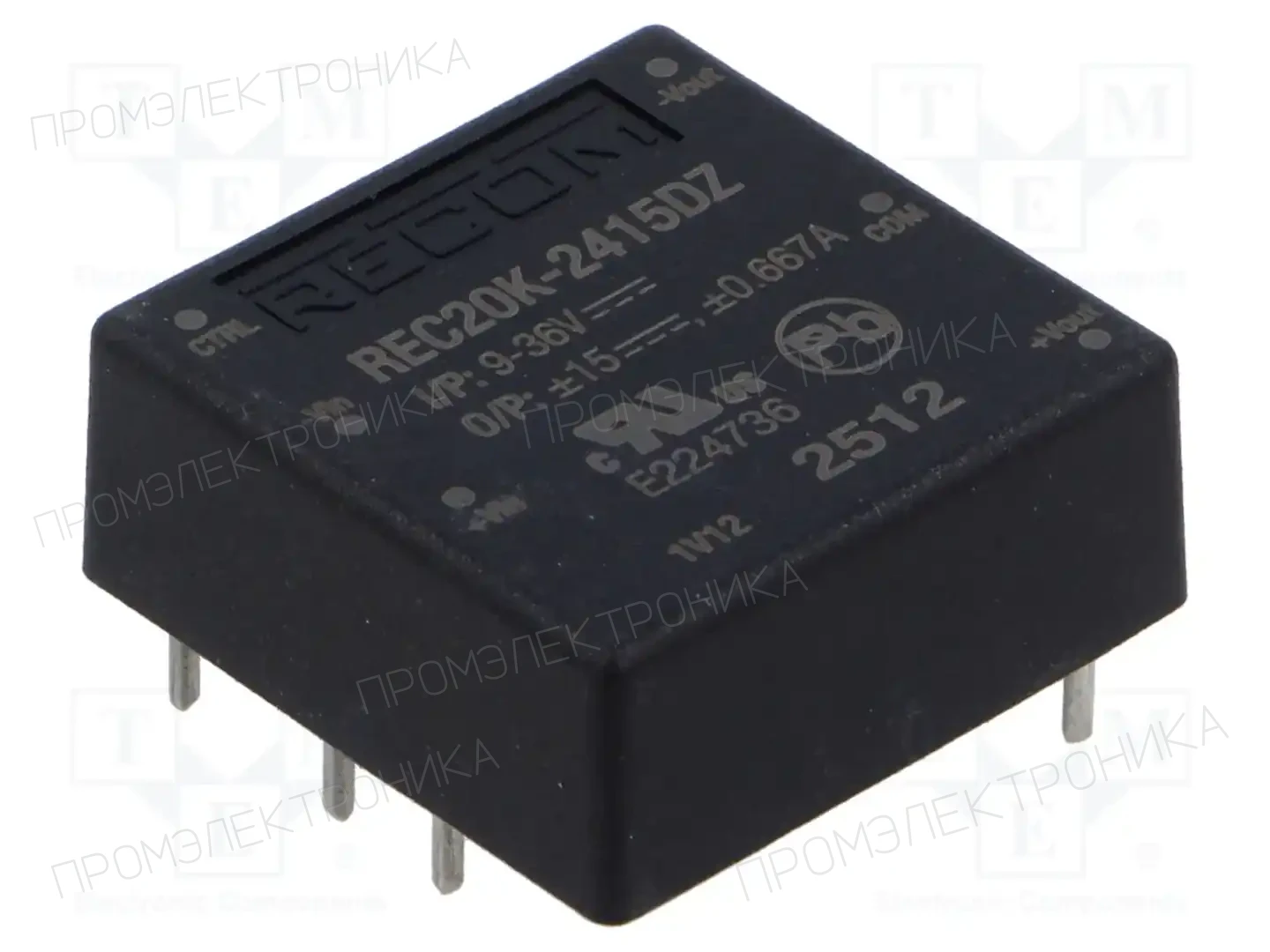 RECOM REC20K-2415DZ — Преобразователи DC/DC
