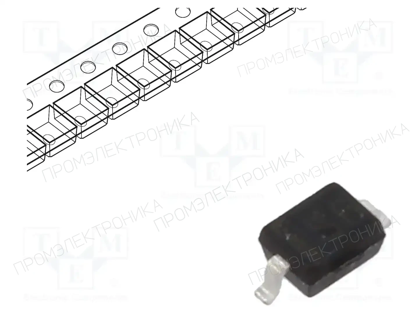 VISHAY SD103AWS-E3-08 — Диоды Шотки SMD
