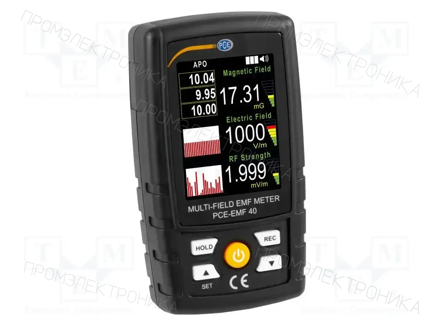 PCE INSTRUMENTS PCE-EMF 40 — Измерители электромагн. и магн. полей