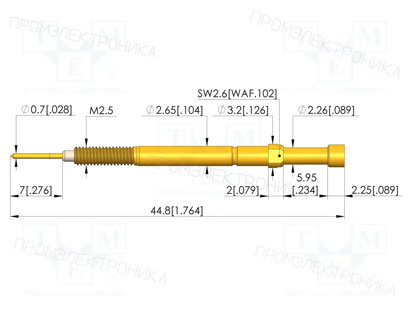 INGUN DPS-465-0015 — Измерительные щупы