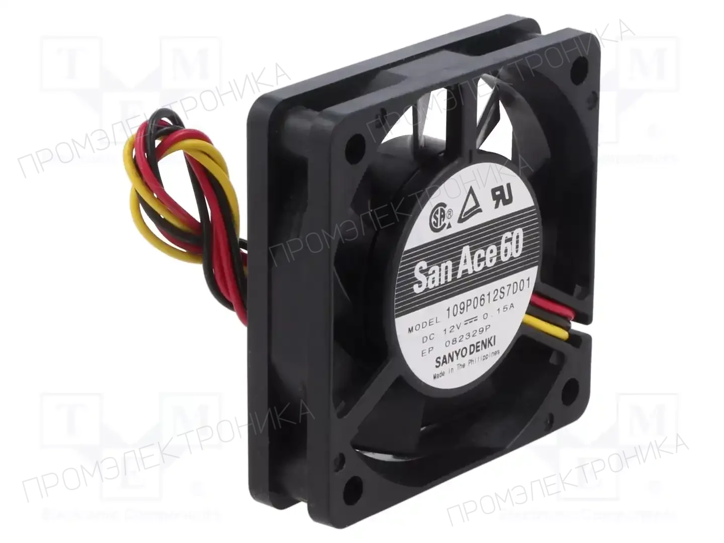 SANYO DENKI 109P0612S7D01 — Вентиляторы DC 12V