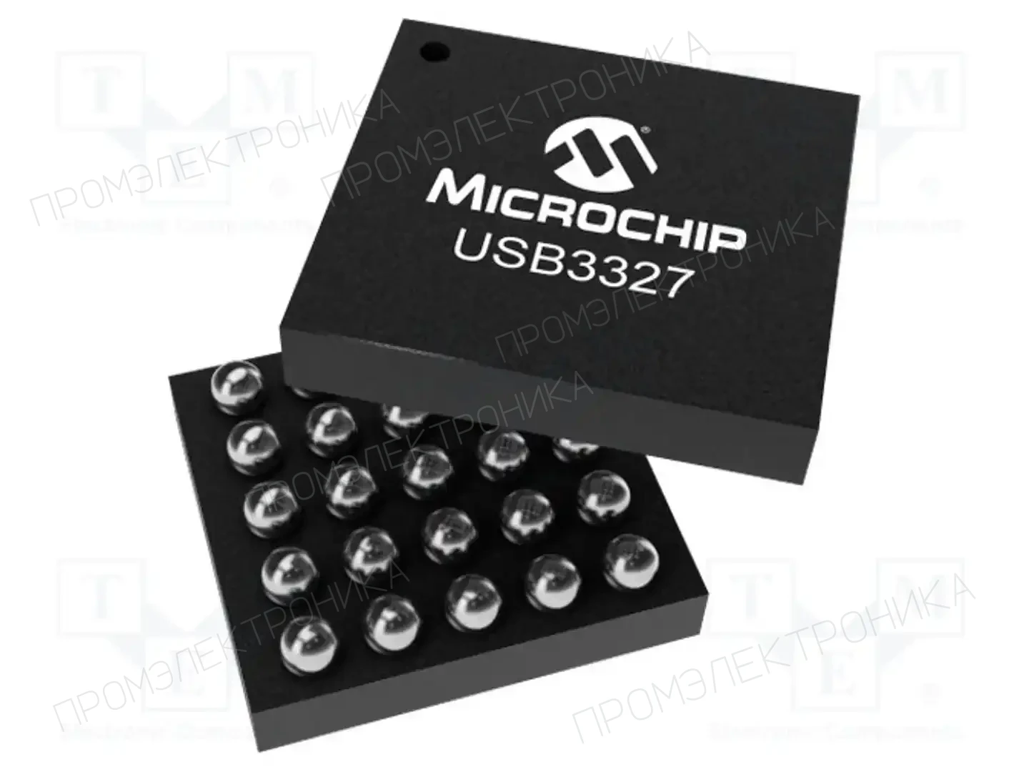 Microchip Technology USB3327C-GL-TR — Микросхемы - интерфейсы осталь