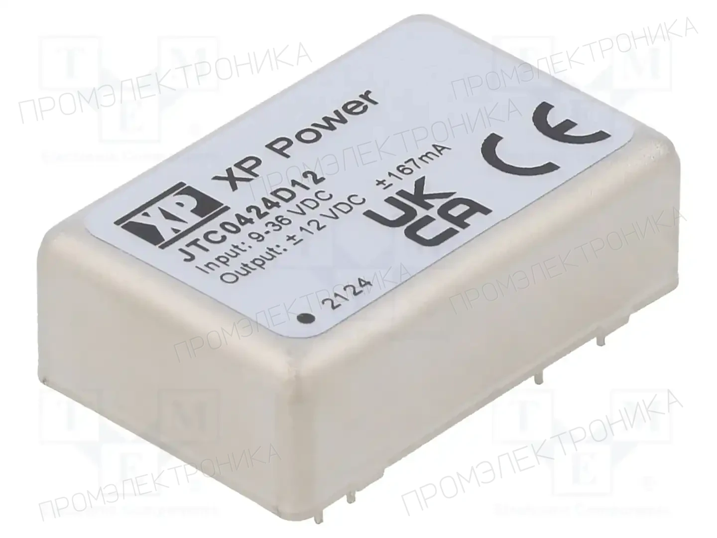 XP POWER JTC0424D12 — Преобразователи DC/DC