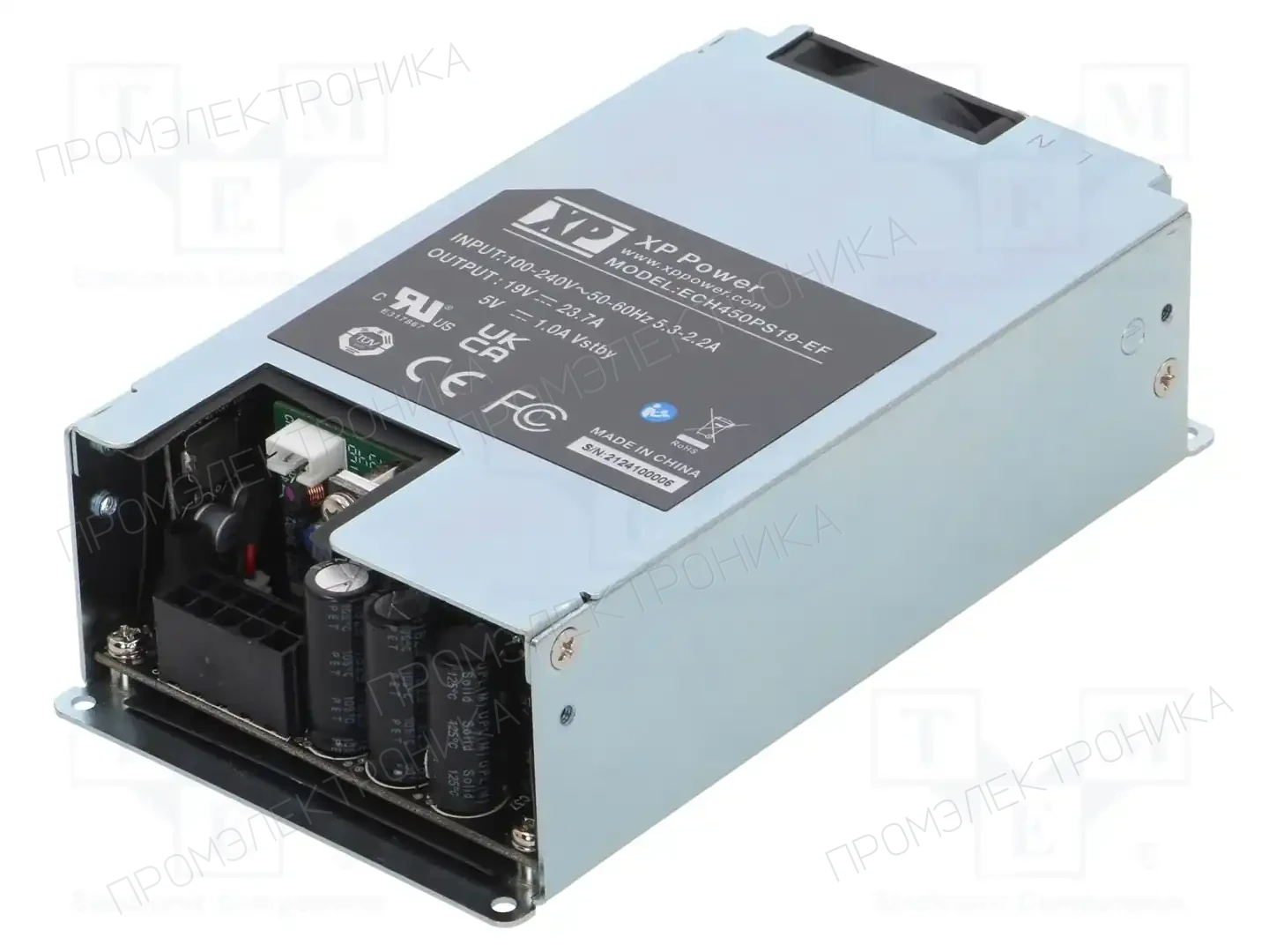 XP POWER ECH450PS19-EF — Открытые блоки питания