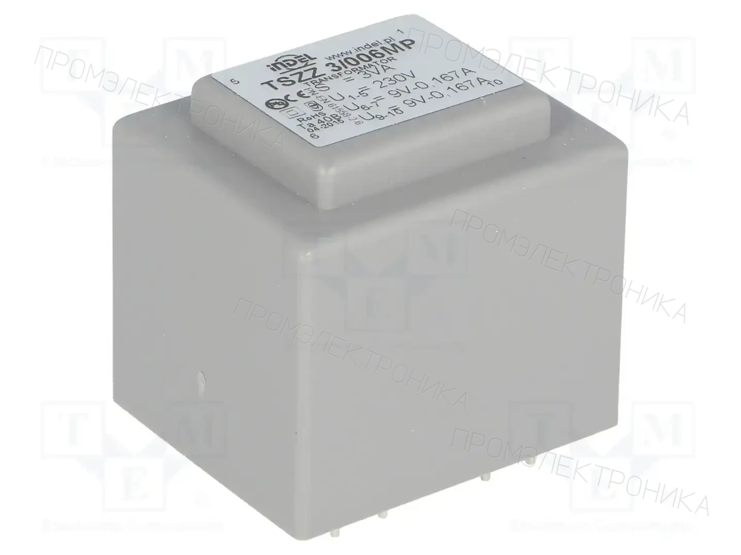 INDEL TSZZ3/006MP — Трансформаторы PCB