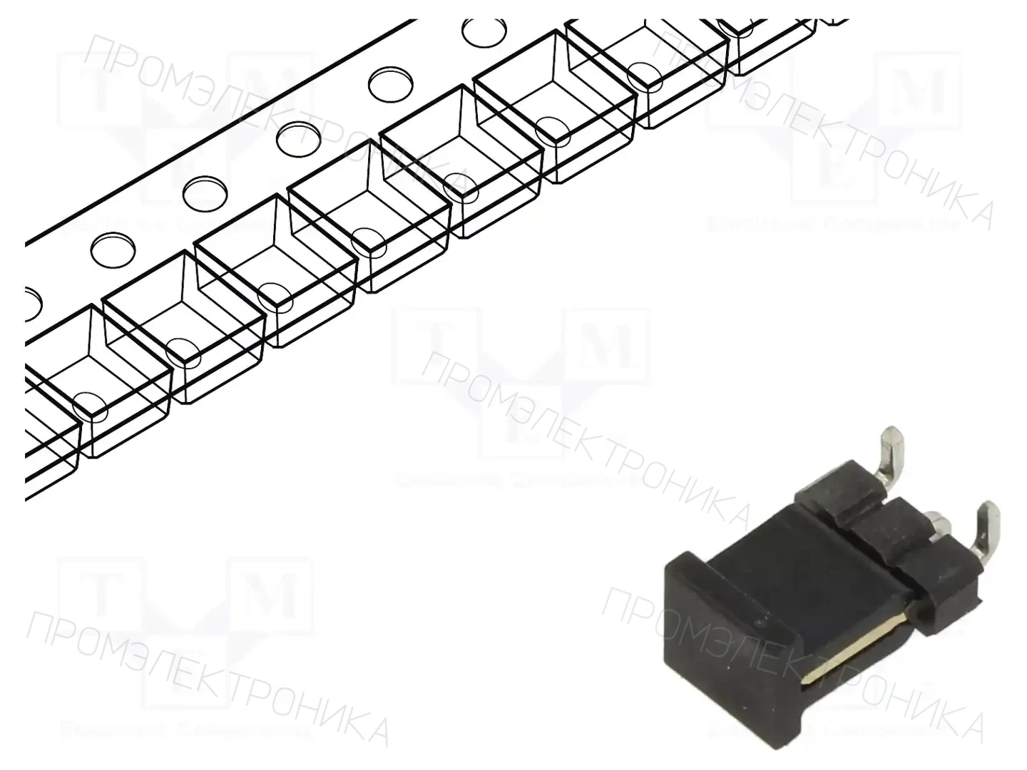 HARWIN M20-8770342R — Разъeмы сигнальные растр 2,54мм
