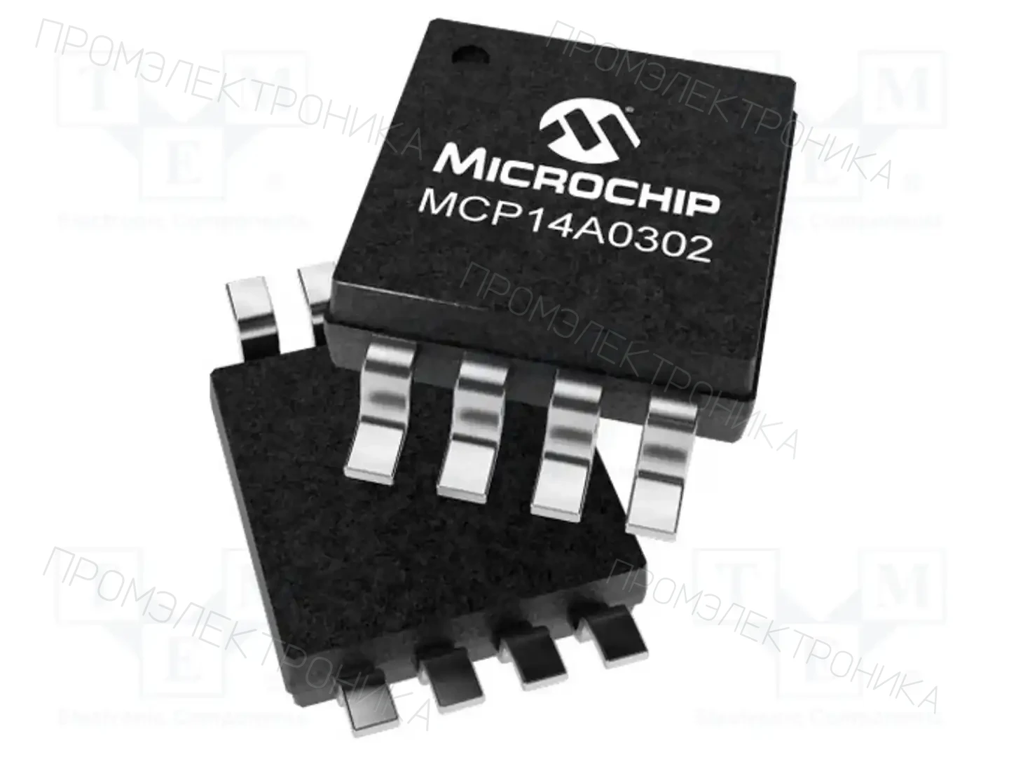 Microchip Technology MCP14A0302T-E/MS — Драйверы MOSFET/IGBT
