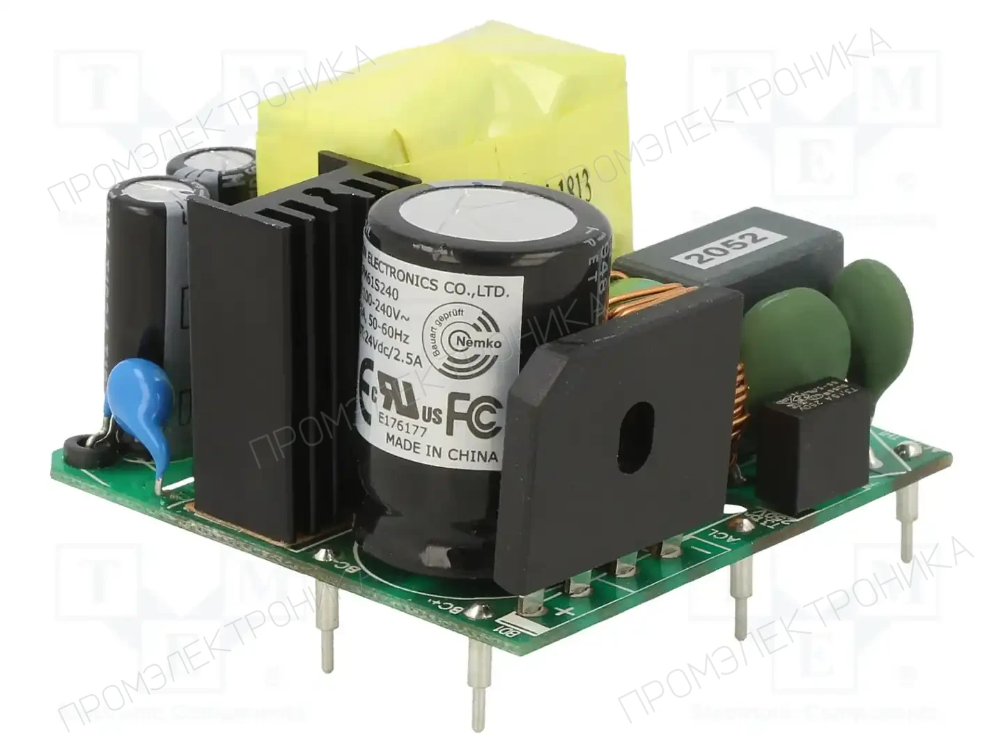 CINCON CFM61S240 — Преобразователи AC/DC для PCB
