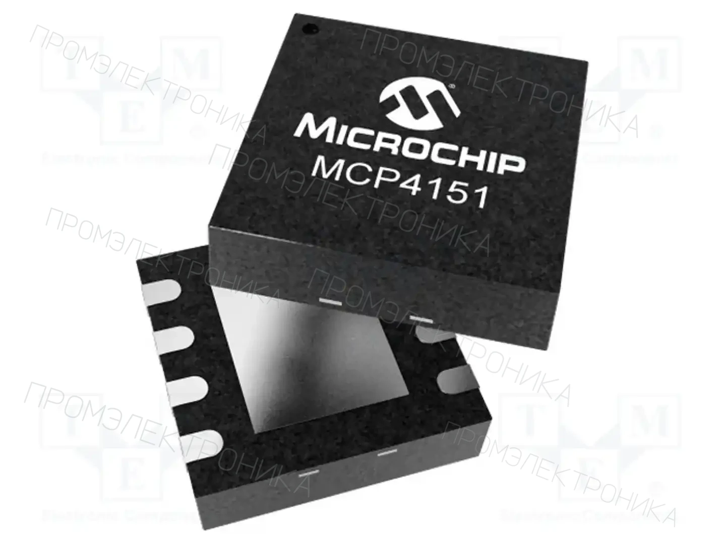 Microchip Technology MCP4151-502E/MF — Потенциометры цифровые