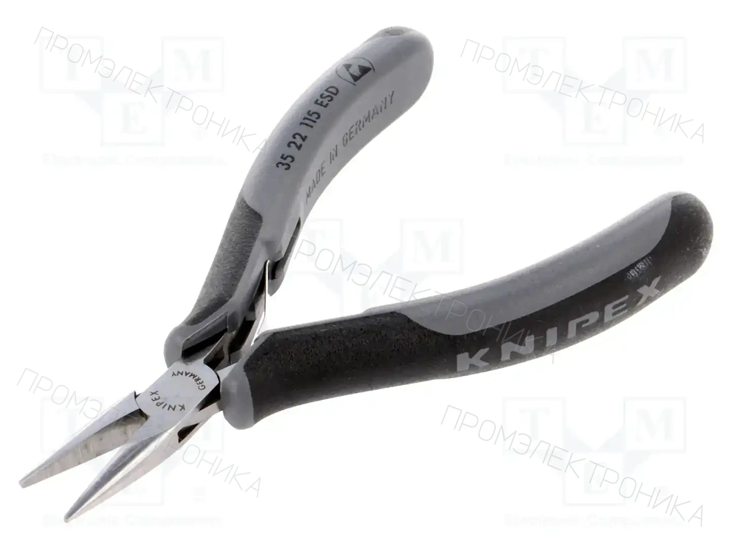 KNIPEX 35 22 115 ESD — Клещи-кусачки плоские и полукруглые