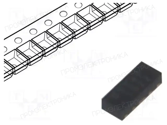 SEMTECH RCLAMP0524PQTCT — Диоды защитные - сборки