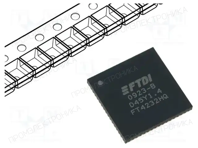 FTDI FT4232HQ-R — Микросхемы - интерфейс USB