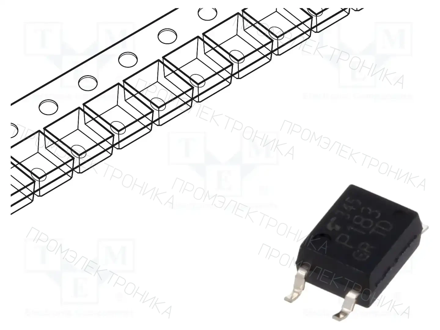 TOSHIBA TLP183(GR-TPL.E(T — Оптроны – аналоговый выход