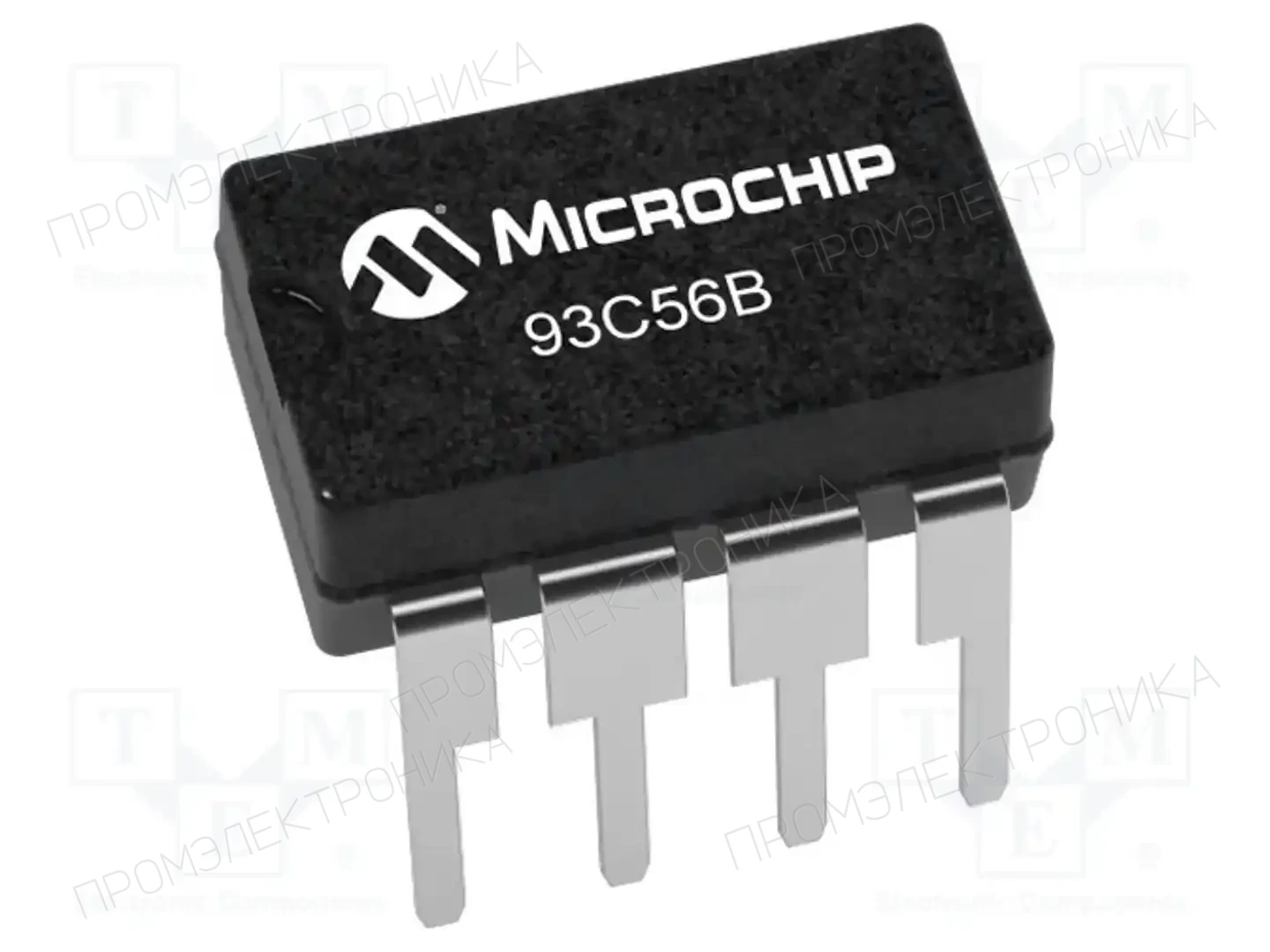 Microchip Technology 93C56B-E/P — Памяти EEPROM последовательные
