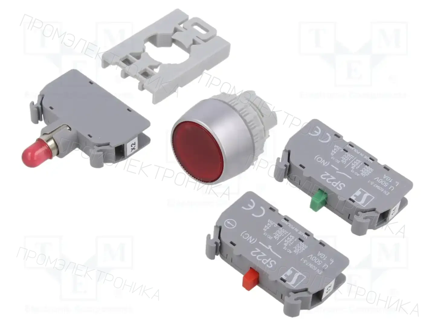 SPAMEL SP22-KLC-11-24-LED\AC/DC — Переключатели панельные стандартные 22мм