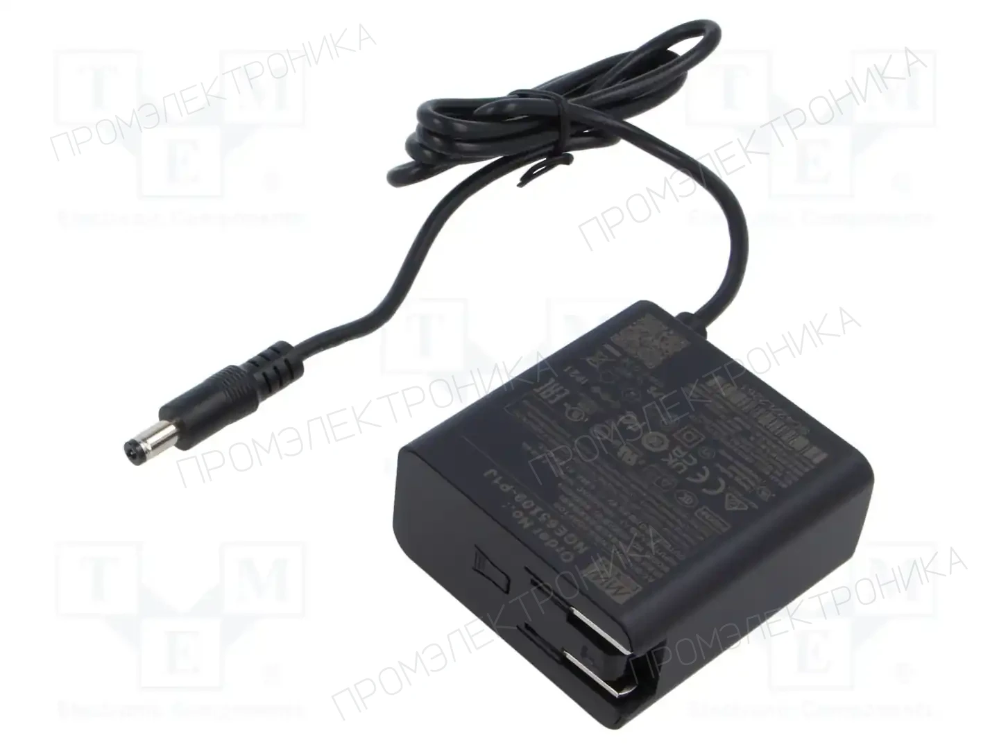 MEAN WELL NGE65I09-P1J — Штекерные блоки питания