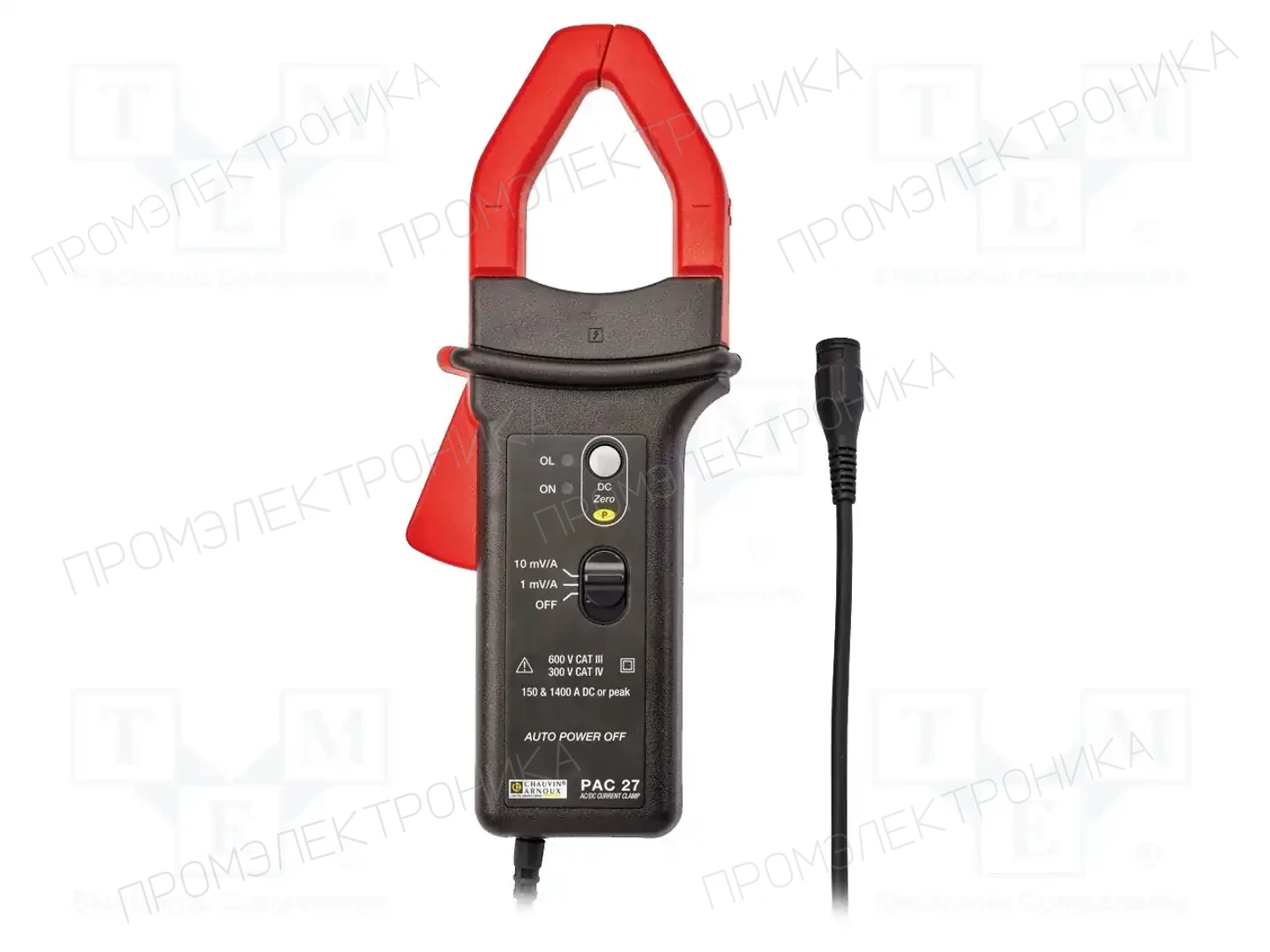 CHAUVIN ARNOUX PAC 27 — Измерители и клещевые насадки AC/DC