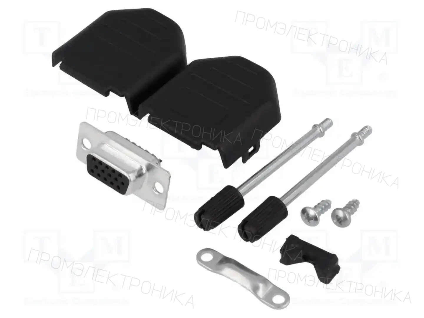 ENCITECH DPPK09-BK-HDS-K — Комплектные штекеры D-Sub