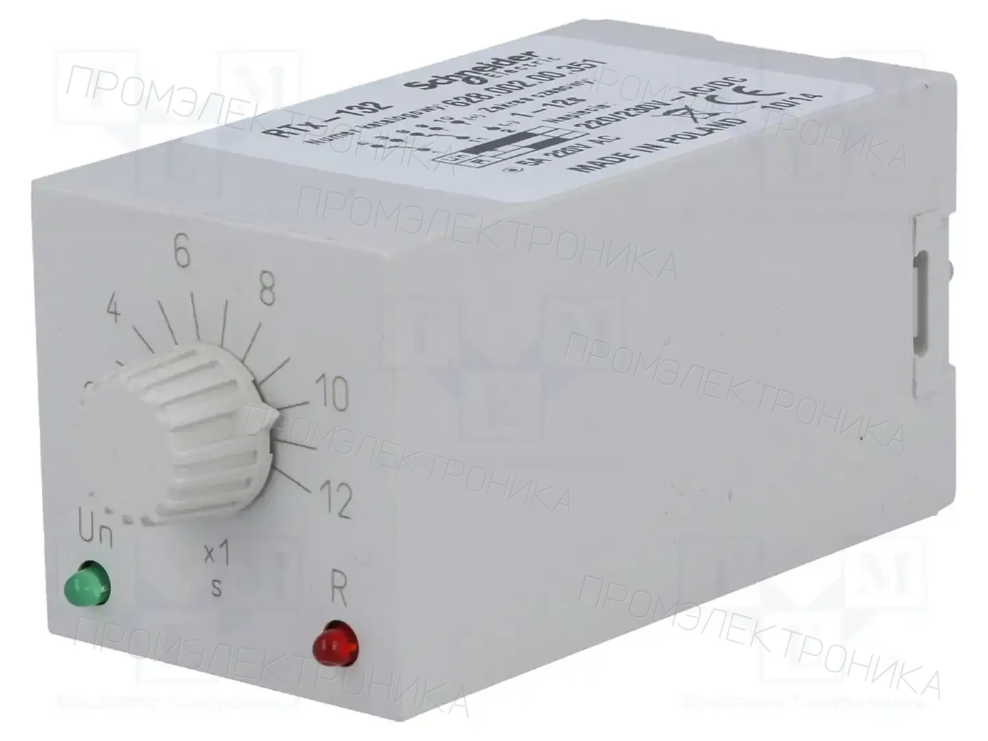 SCHNEIDER ELECTRIC RTX-132 220/230 12SEK — Временные аналоговые реле
