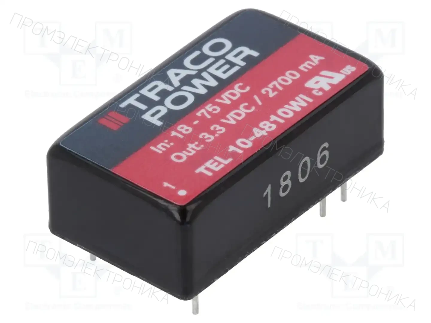 TRACO POWER TEL 10-4810WI — Преобразователи DC/DC