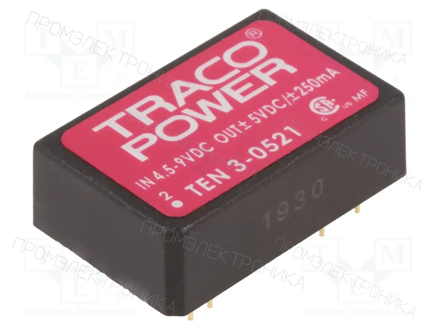 TRACO POWER TEN 3-0521 — Преобразователи DC/DC