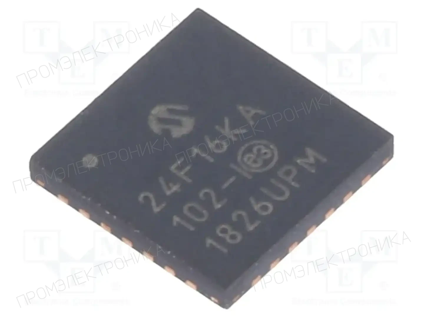 Microchip Technology PIC24F16KA102-I/ML — Линейка PIC 16-bit