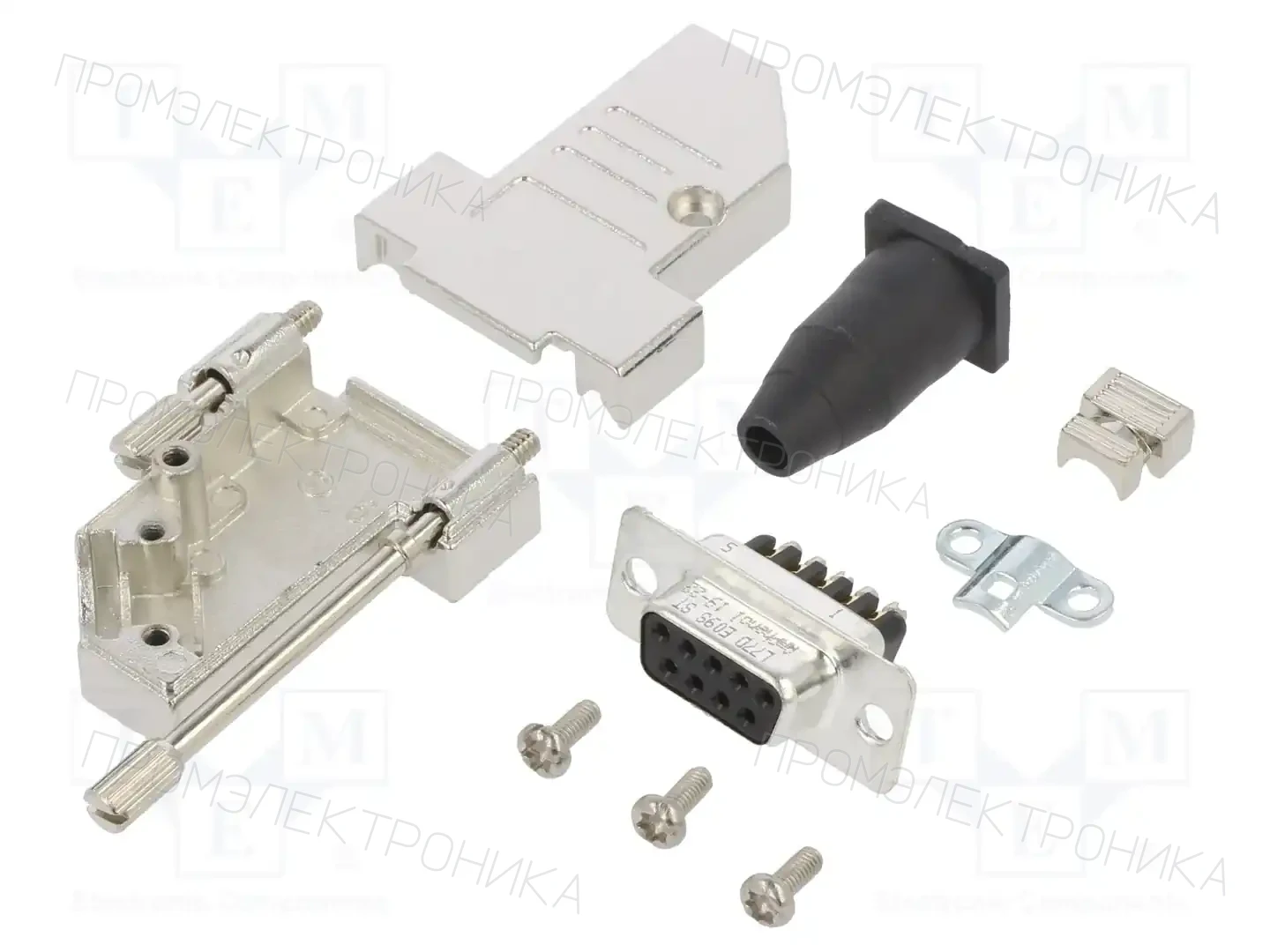 AMPHENOL COMMUNICATIONS SOLUTIONS L17DTSL09-RG-LJS-S+L77DE09SST — Комплектные штекеры D-Sub