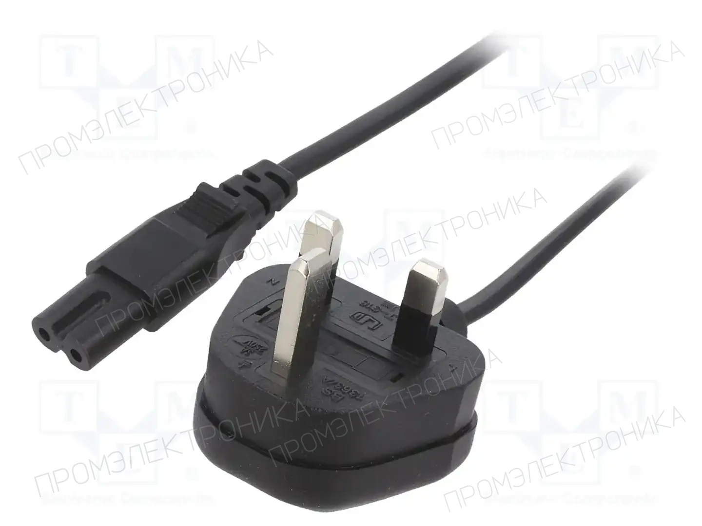 LIAN DUNG LT-318(3A)+503 2X0.75 BLK 3M — Кабели питания компьютерные и универс