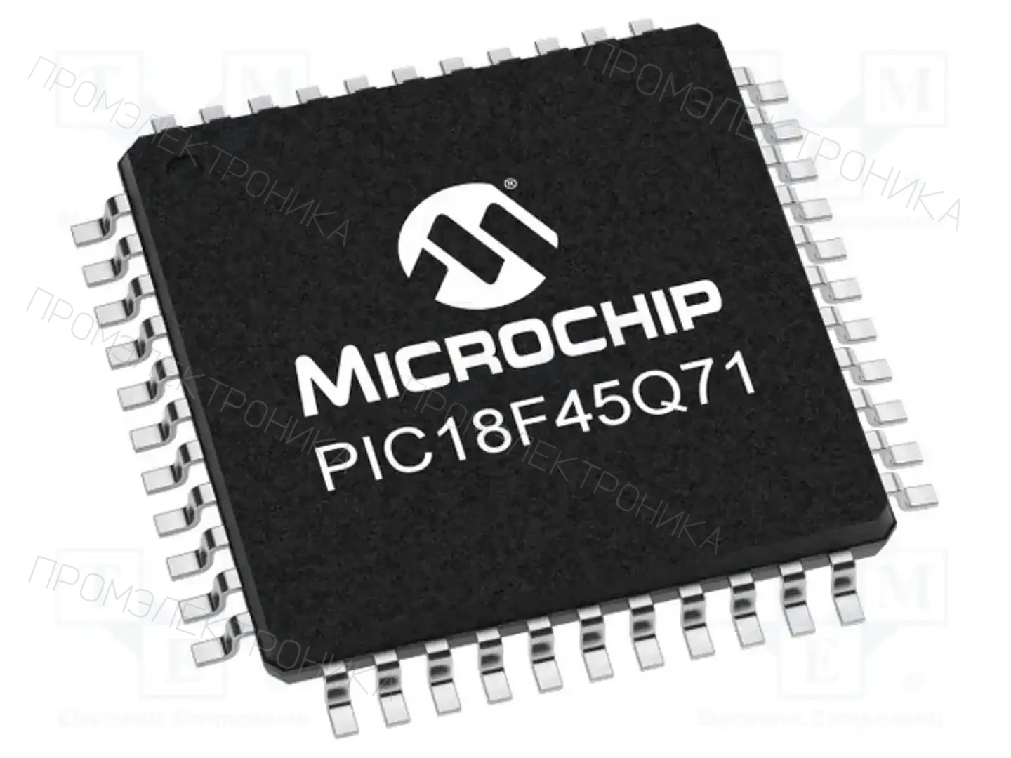 Microchip Technology PIC18F45Q71-E/PT — Линейка PIC 8-bit