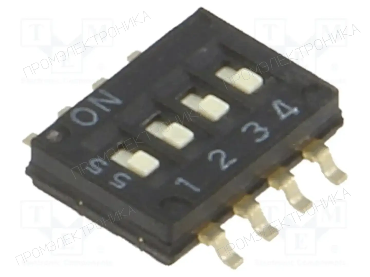 OMRON Electronic Components A6H-4101 — Переключатели типа Dip-Switch