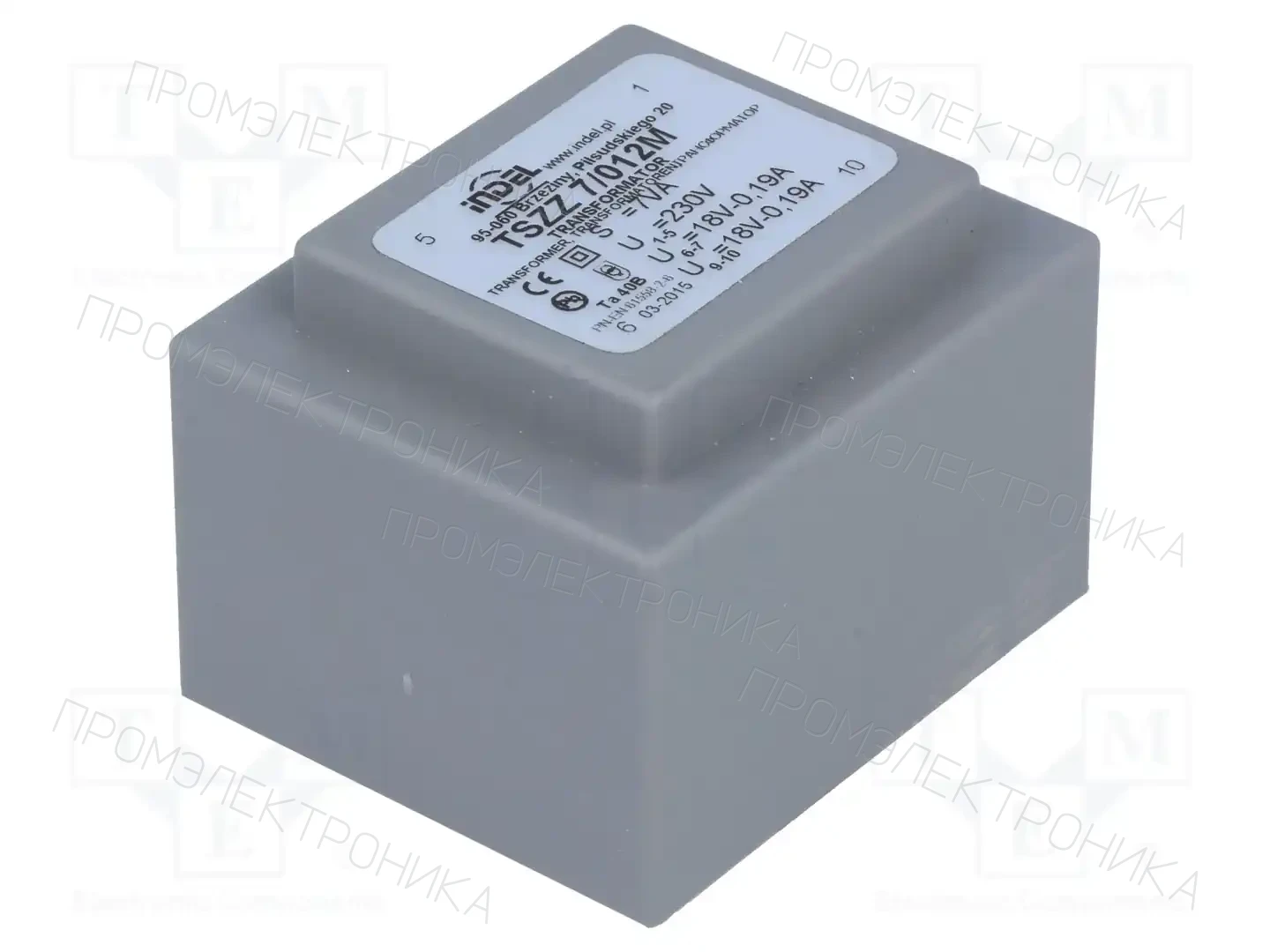 INDEL TSZZ7/012M — Трансформаторы PCB