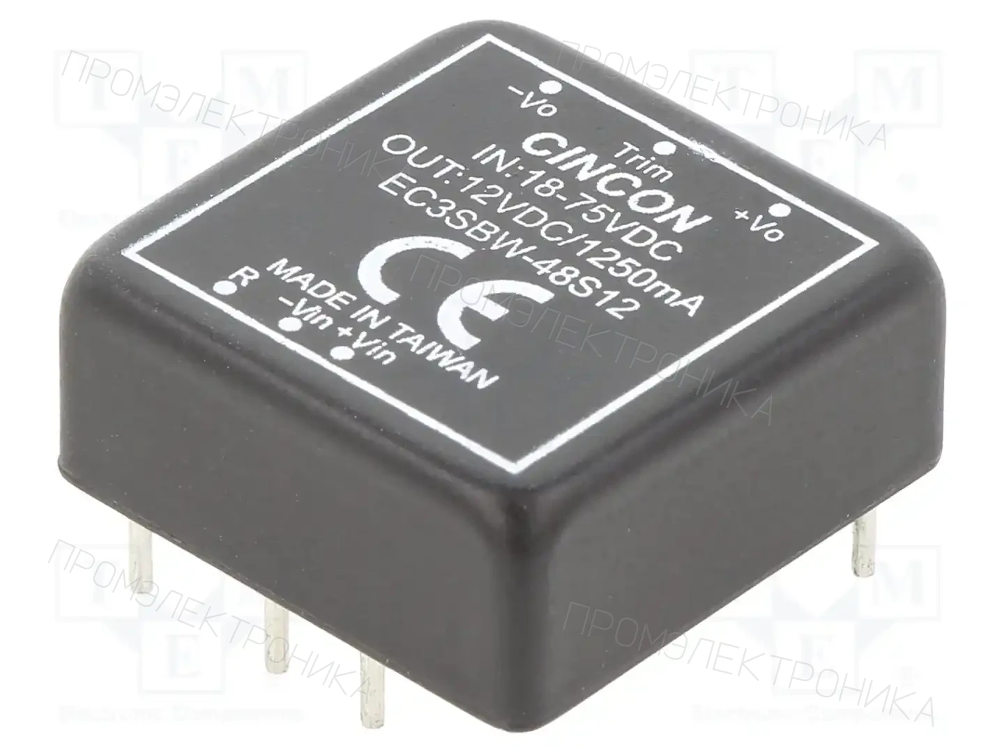 CINCON EC3SBW-48S12 — Преобразователи DC/DC