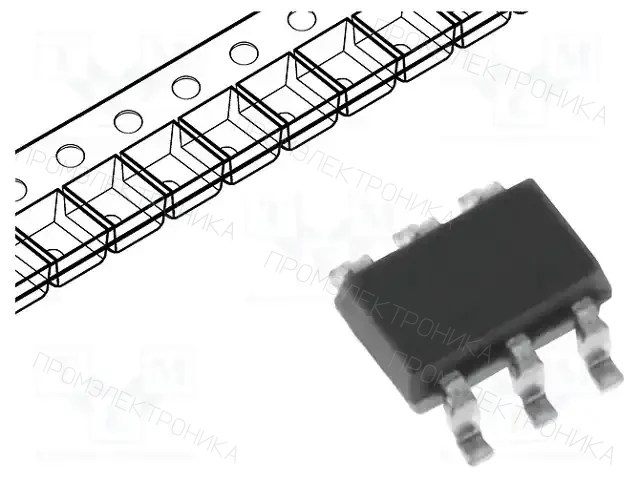 Microchip Technology MCP47A1T-A0E/LT — Преобразователи D/A - микросхемы
