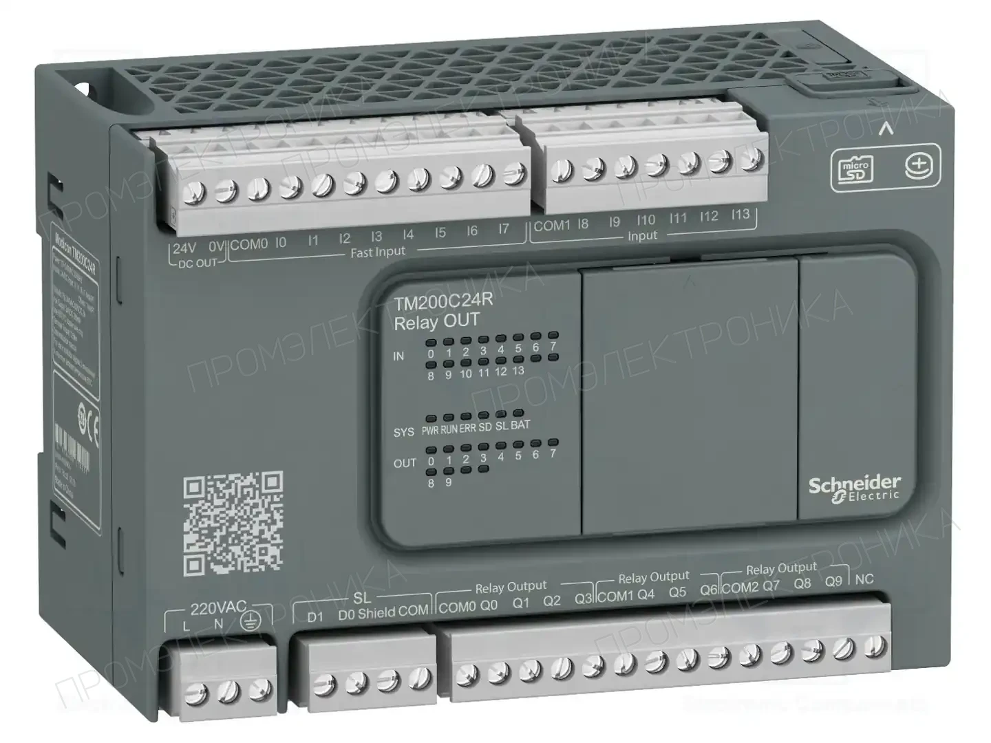 SCHNEIDER ELECTRIC TM200C24R — Контроллеры PLC
