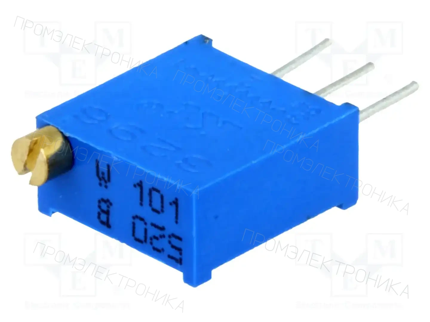 SR PASSIVES T910W-100R — Потенциометры THT многооборотные 3/8 дм