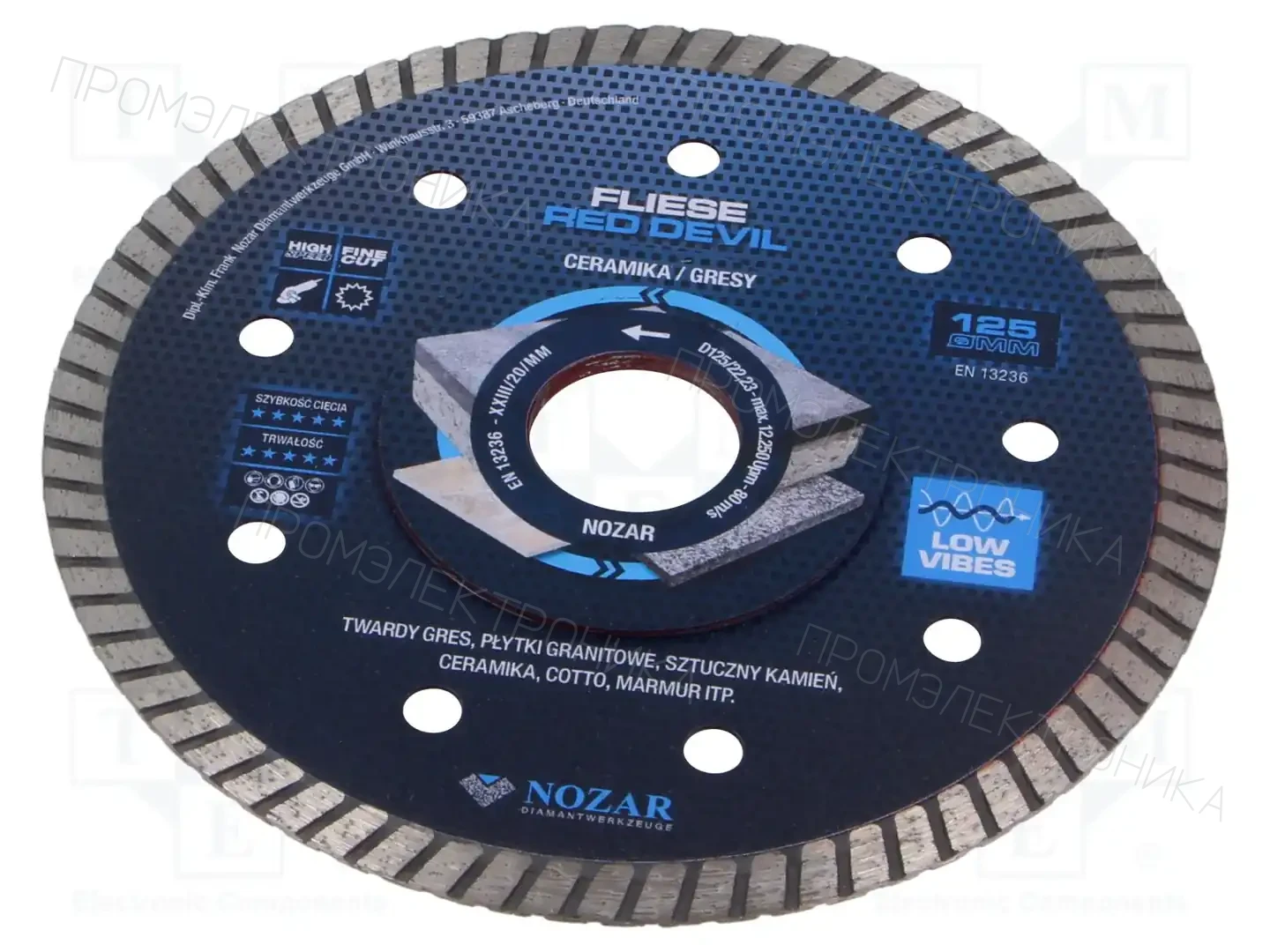 NOZAR DIAMANTWERKZEUGE PL6702101 — Диски для резки и шлифовки