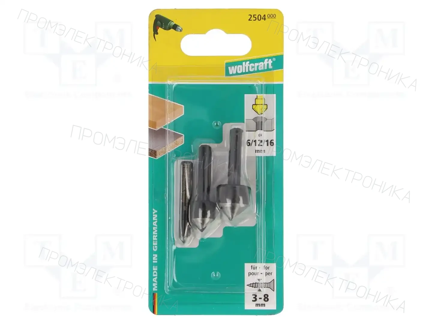 WOLFCRAFT 2504000 — Электроинструменты - запчасти и аксесс