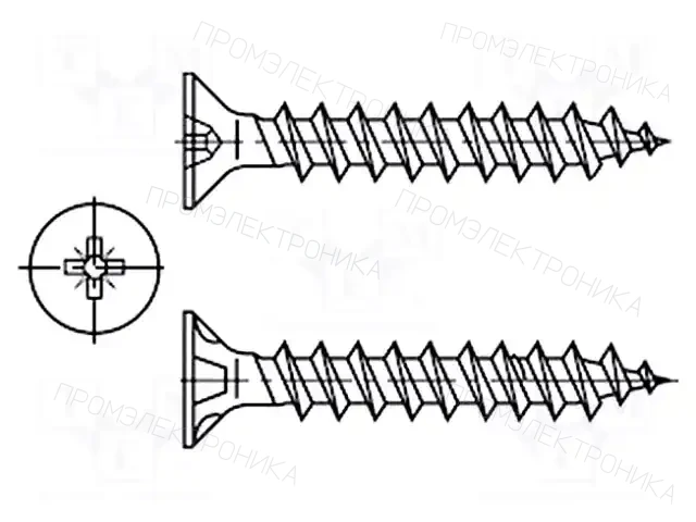 BOSSARD 1053027 — Шурупы