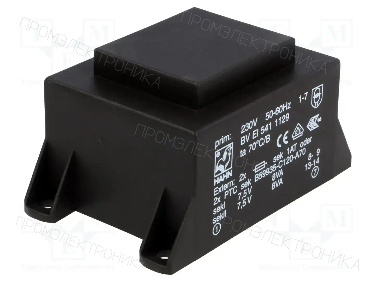 HAHN BV EI 541 1129 — Трансформаторы PCB
