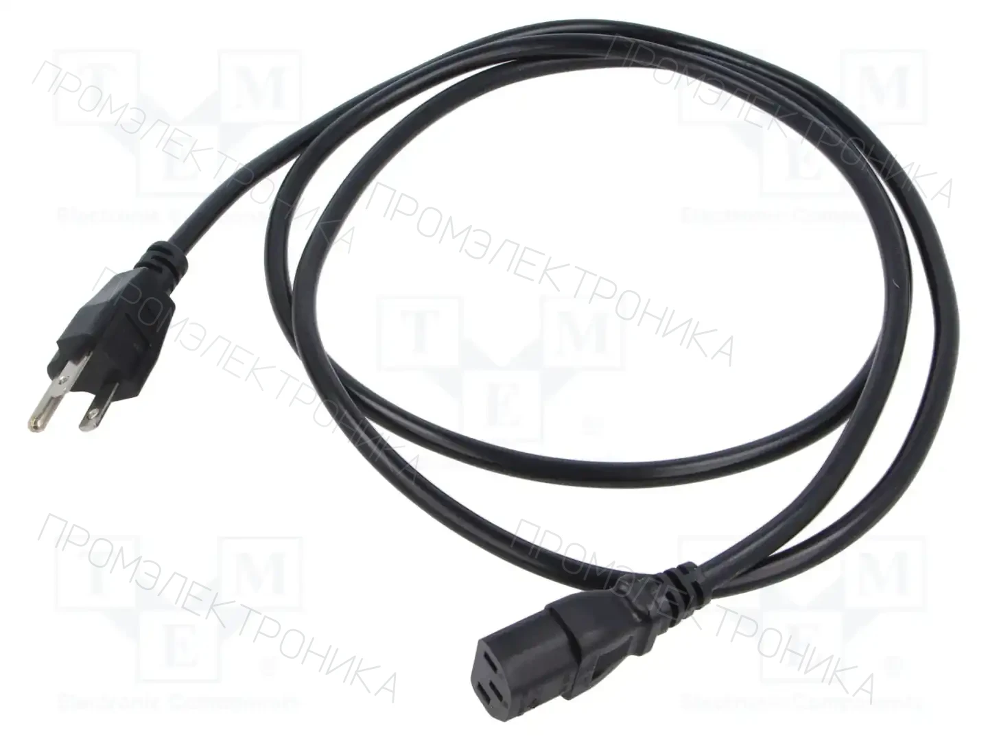 LIAN DUNG LT-832+501 VCTF 3X0.75 1.8M BLK — Кабели питания компьютерные и универс