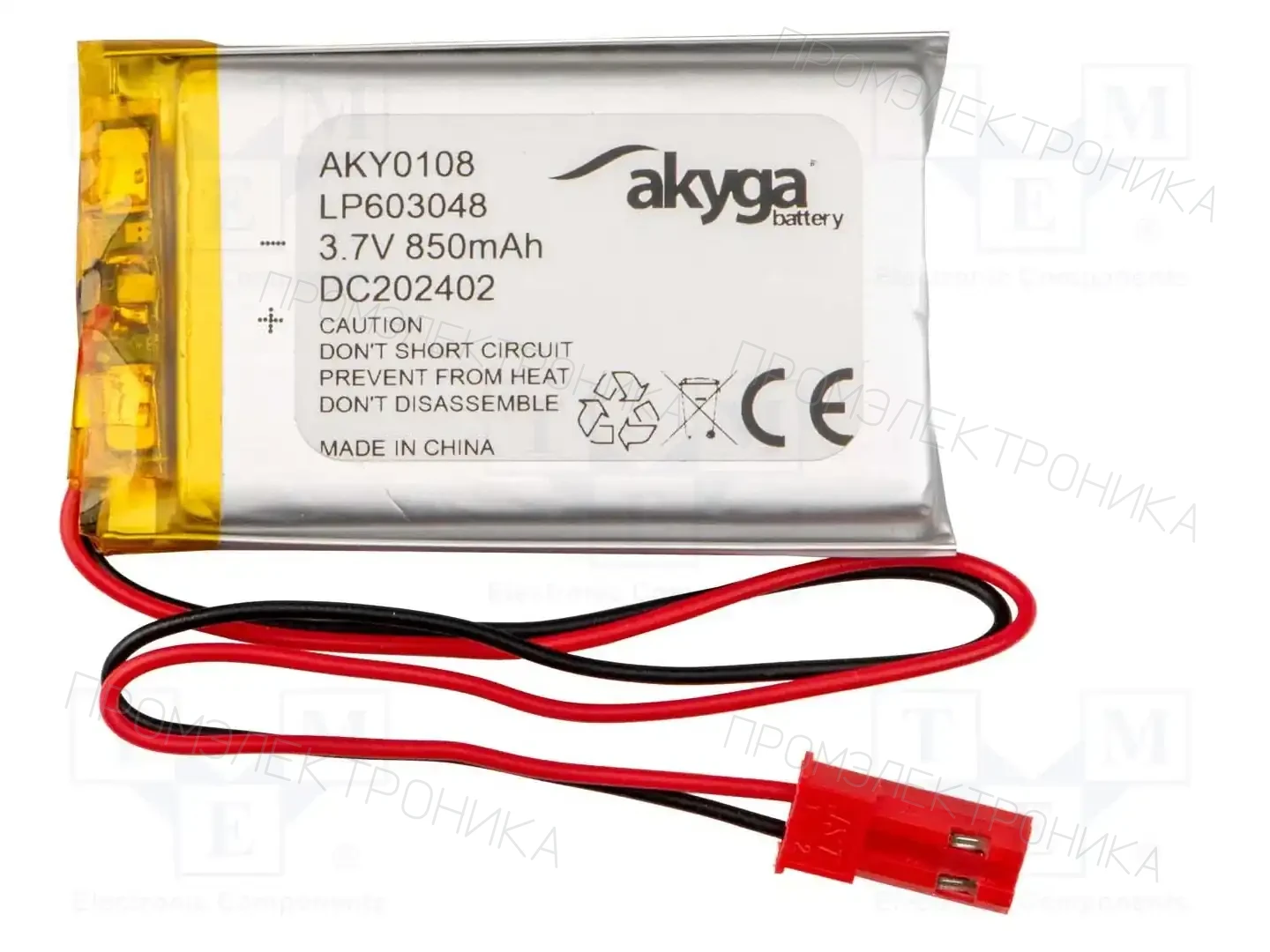 AKYGA BATTERY AKY0108 — Аккумуляторы