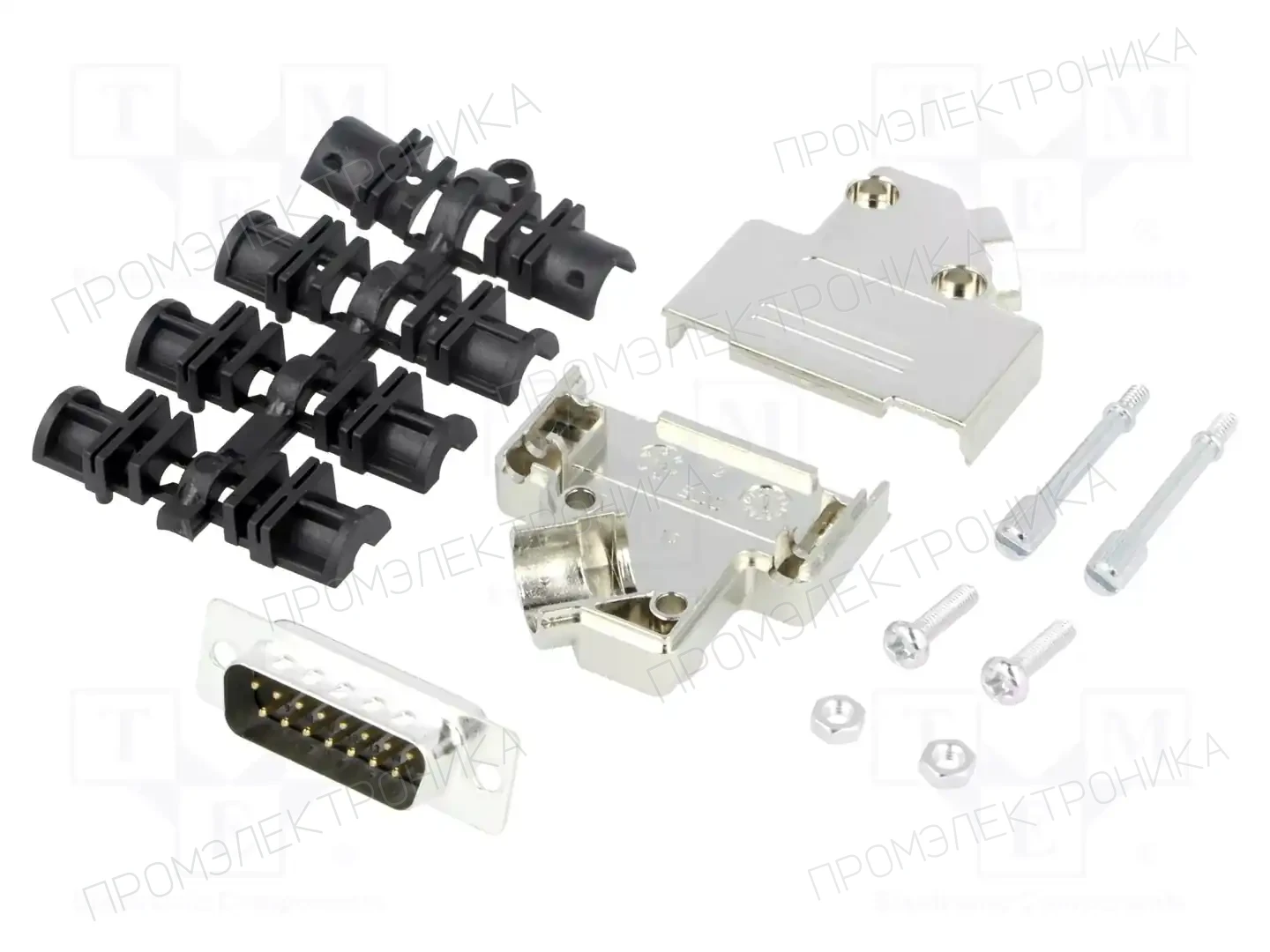 MH CONNECTORS MHD45PK15-DB15PK — Комплектные штекеры D-Sub