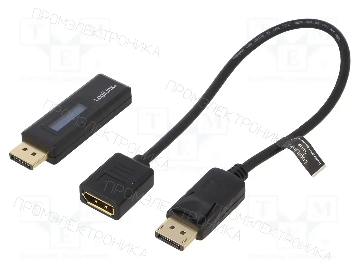 LOGILINK CV0112 — Кабели и адаптеры HDMI, DVI, DisplayPort