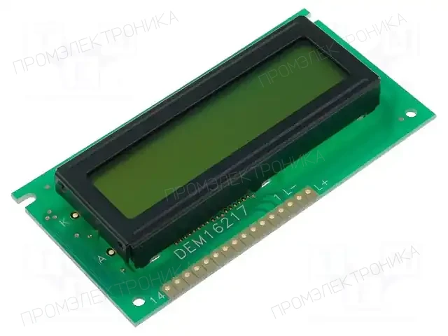 DISPLAY ELEKTRONIK DEM16217-SYH-LY — Дисплеи LCD буквенно-цифровые