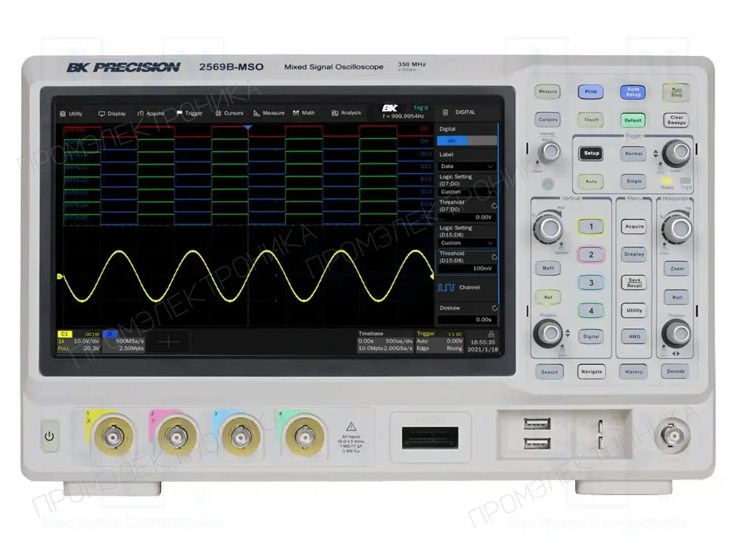 B&K PRECISION BK2569B-MSO — Осциллоскопы цифровые
