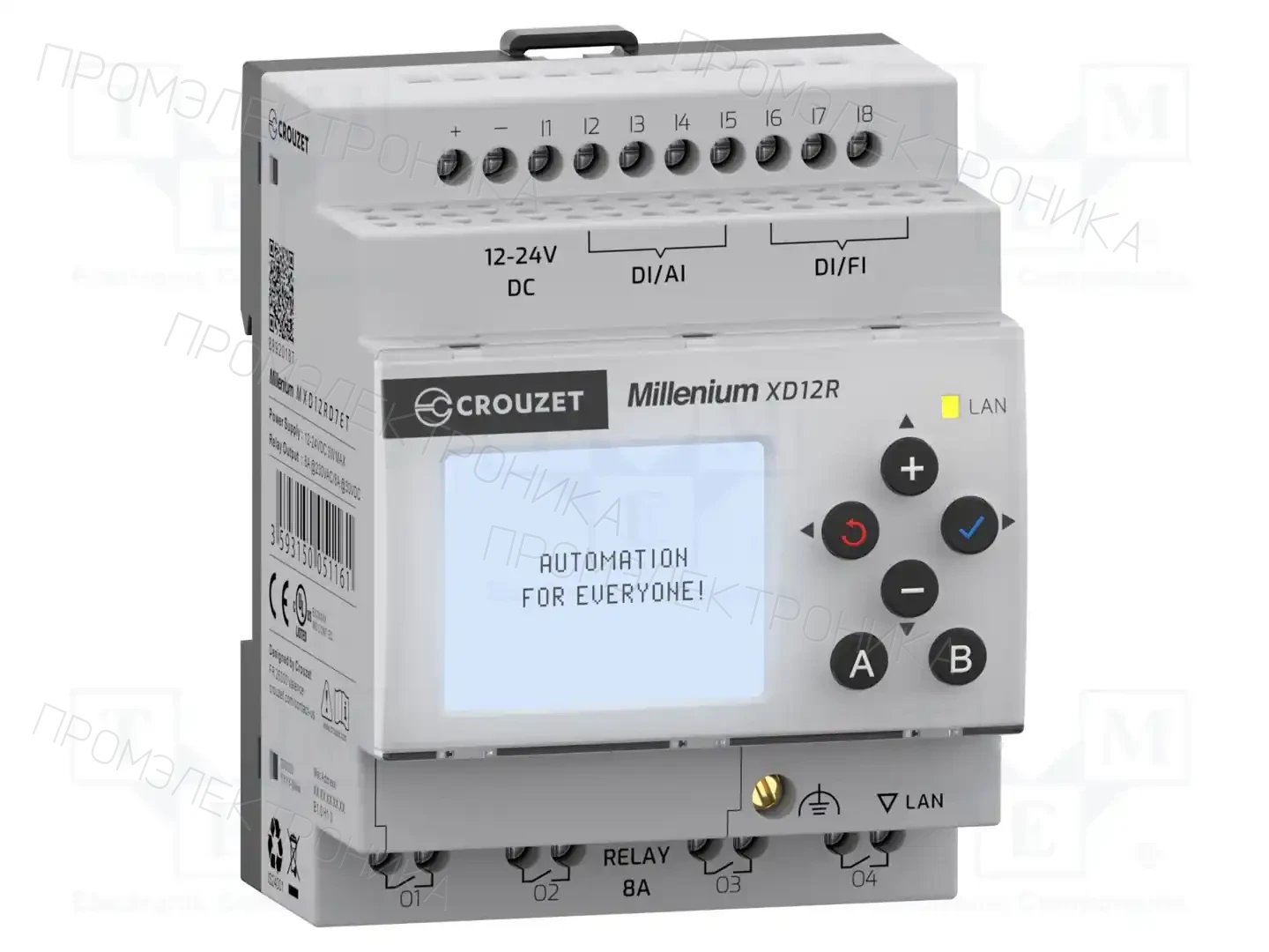 CROUZET MXD12RD7ET — Реле прогр. основные модули